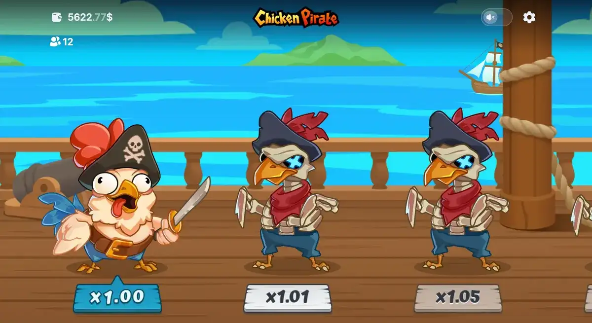 chicken pirate-demo